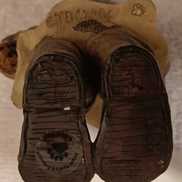 NIB VINTAGE / RETIRED 2004 Boyd's Bears & Friends Ornament #257065 "G.I. Bruin" - Picture 6 of 8